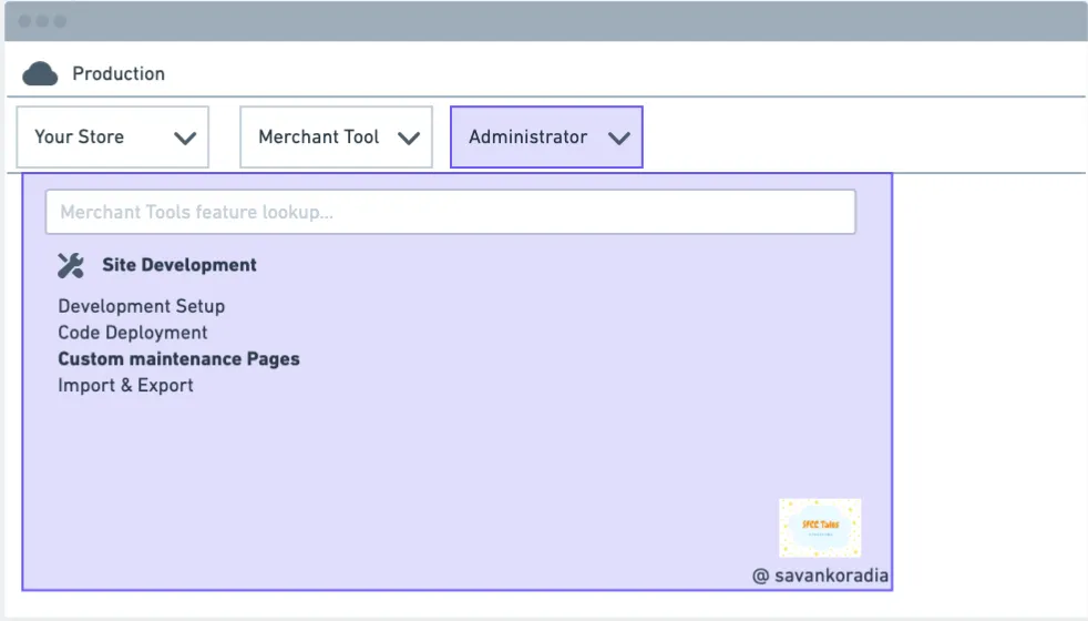 Custom Maintenance Page