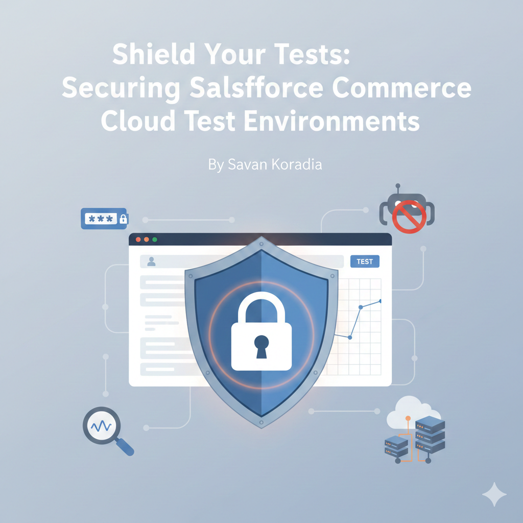 Shield Your Tests: Securing Salesforce Commerce Cloud Test Environments