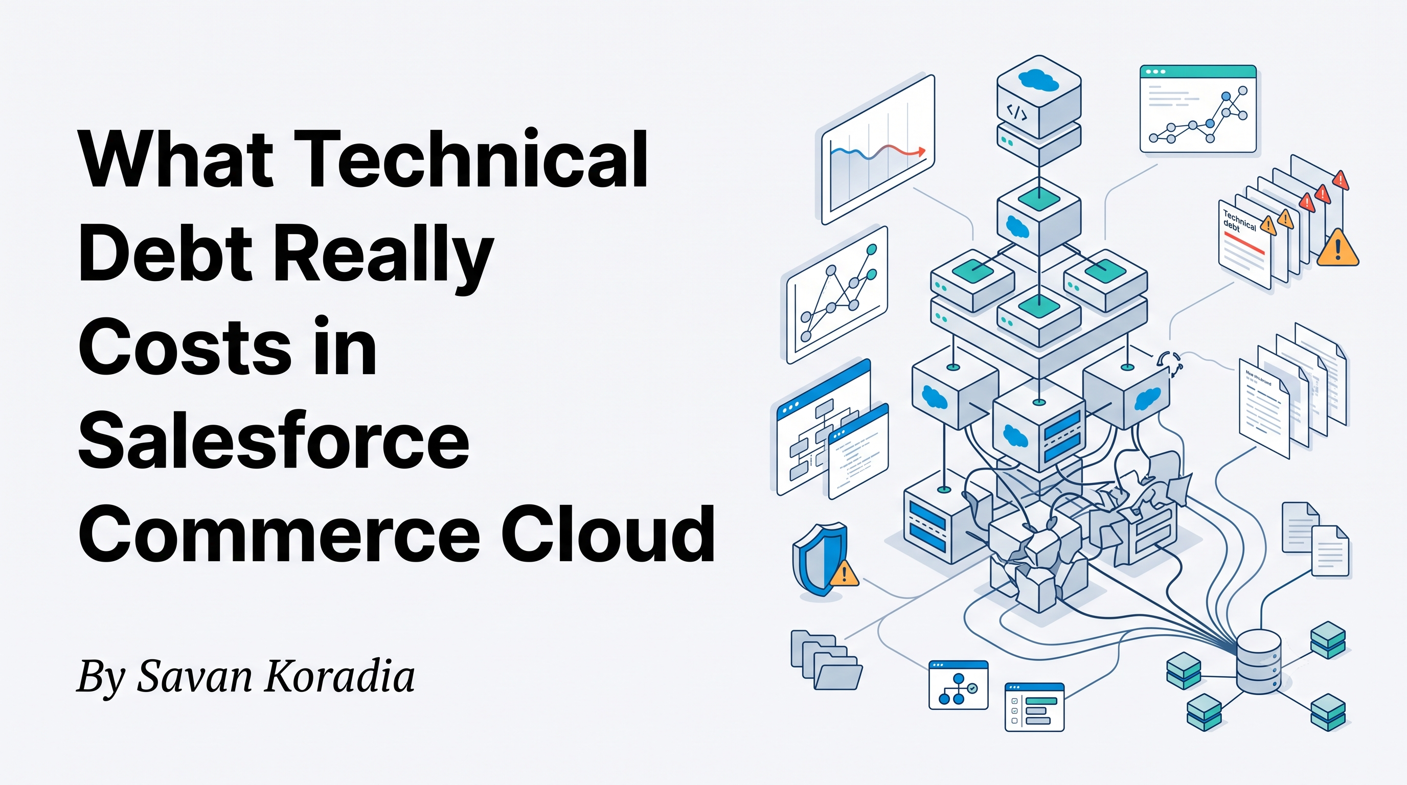 What Technical Debt Really Costs in Salesforce Commerce Cloud